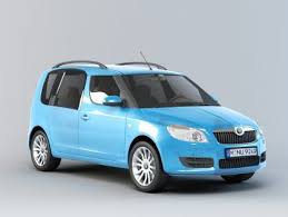 Skoda Roomster Free 3d Model Skoda 3d Model Model