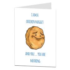 Funny Rude Happy Birthday Card For Men Women Chicken Nugget Theme Ebay Hilarious new farm animal jokes for kids with cartoons and hidden answers! details about funny rude happy birthday card for men women chicken nugget theme