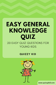 Apr 22, 2021 · easy general knowledge quiz with answers printable are really easy to solve, only with basic level of knowledge. Easy General Knowledge Quiz Quizzy Kid