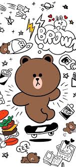 line friends wallpaper ในป 2020