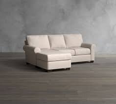 Velvet chesterfield sofa by zotto sofas design. Buchanan Roll Arm Upholstered Sofa With Reversible Chaise Sectional Polyester Wrapped Cushions Chenille Basketweave Oatmeal Pottery Barn Havenly