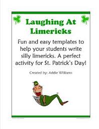 Free Limerick Writing Activity Poetry Unit Or St Patrick S Day Idea Teaching Writing Writing Activities Writing Limericks