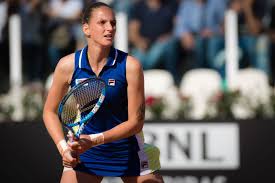 This one will be hard to resist on centre court. As It Happened Karolina Pliskova Nearly Unbreakable In Sakkari Win