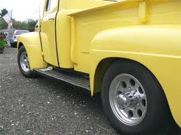 Image result for Chrome Yellow 1950 Ford Truck