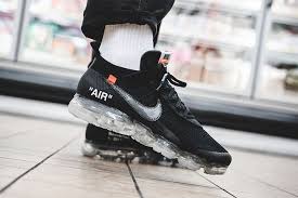 Off White Black Air Force 1 On Feet An On Foot Look At This Weekend S Off White Vapormax Nike Fashion Shoes Nike Sneakers Women Shoes Sneakers Nike