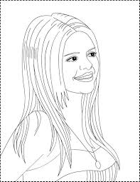 There are tons of great resources for free printable color pages online. Selena Gomez Coloring Pages Kids World Coloring Pages Free Coloring Pages Coloring Pages For Girls