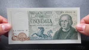 Check spelling or type a new query. Banconota 5000 Lire Della Repubblica Italiana Colombo Ii Tipo Youtube