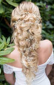 Long Silver Hair Vine Pearl Hair Vine Crystal Hair Vine Etsy In 2021 Long Silver Hair Bridal Hair Wreath Hair Vine