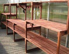 Get growing with these pretty greenhouses. 54 Greenhouse Shelves Ideas Greenhouse Greenhouse Shelves Greenhouse Plans