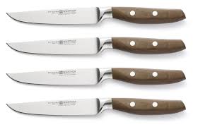 Wusthof Epicure 4 Piece Steak Knife Set Steak Knives Steak Knife Set Knife Sets