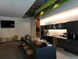 modern office kitchen in houston texas