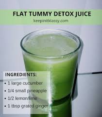 Flat Tummy Detox Juice Healthy Green Juice For Detox Green Juice Detox Detox Juice Recipes Detox Drinks Flat Tummy