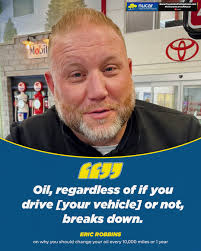 Eric Robbins reminds us why regular oil changes matter, even for  low-mileage drivers. Toyota recommends changing your oil every 10,000 miles  or 1 year to keep your engine healthy. Ready for service?
