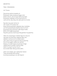 Kagubet ribet lan ruwet adoh saka cahyamu pedhut ing sakindering pandulu panjenengan. Geguritan