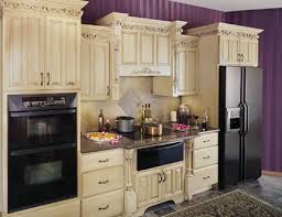 Upscale Kitchen Cabinets Fieldstone Cabinetry Beige Kitchen Kitchen Cabinets With Black Appliances Beige Kitchen Cabinets