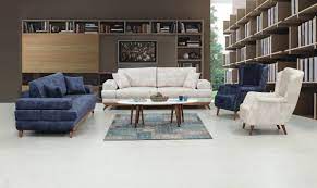 Koltuk takımı fiyatları da koltuk takımı alırken dikkat edilmesi gereken noktalardandır. Carpet Modern Koltuk Takimi Lacivert Beyaz Modelleri Fiyatlari Tarz Mobilya