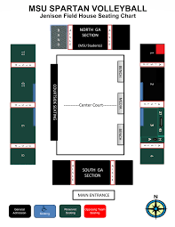 Michigan State University Seating Charts