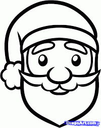 How to draw santa, how to draw santa claus, santa, santa claus, christmas, xmas, cartoon, chibi, kawaii. Drawing Of Santa Claus Coloring Home