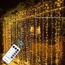 Maybe you would like to learn more about one of these? Amazon Com Maggift 304 Led Curtain String Lights 9 8 X 9 8 Ft 8 Modes Plug In Fairy String Light With Remote Control Christmas Backdrop For Indoor Outdoor Bedroom Window Wedding Party Decoration Warm