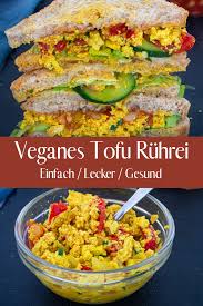 Einfaches Veganes Tofu Ruhrei Rezept Rezept In 2020 Ruhrei Rezept Rezepte Gesunde Vegane Rezepte