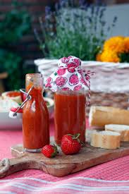 Anzeige Erdbeerketchup Selber Machen Das Munsterland Siegel Rezept Erdbeeren Ketchup Erdbeer Rezepte