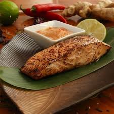 طريقة عمل سلمون بصلصة الميسو الحارة أطباق الأسماك وثمار البحر Recipes Food Arabic Food