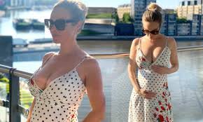 Michelle dewberry has given an emotional update about her premature soncredit: The Apprentice S Michelle Dewberry 40 Reveals She S Pregnant Daily Mail Online