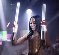 Nightclubs Party 60cm Handheld Dance Flashing Sticks Champagne Bottle  Service Sparklers Dance Strobe Baton