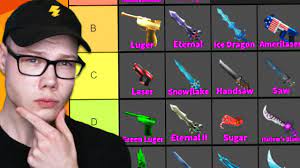 Mm2 godly tier list download! Picking The Best Godly In Murder Mystery 2 Roblox Tier List Youtube