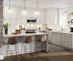Madsen Maple White And Sterling Thomasville Cabinetry Casual Kitchen Kitchen