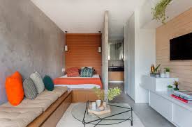 Compact Studio By Tria Arquitetura Apartment Interior Apartment Design Condo Interior