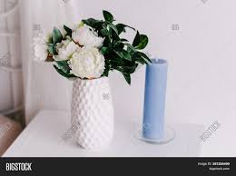 Small bouquet with a single succulent. Small Bouquet Fresh Image Photo Free Trial Bigstock