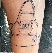 Osiris is the egyptian lord of rebirth, underworld and judge of the dead. Ulrika Jonsson Reveals The Meanings Of Her 13 Tattoos Including The Red Devil On Her Behind Fr24 News English