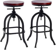 We did not find results for: Amazon Com Adjustable Swivel Bar Stools For Kitchen Counter Rustic Counter Height Bar Stools Set Of 2 Natural Wood Seat Rustic Brown 033 Furniture Decor