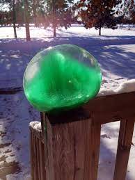 I Thought It Was Obvious But Add Food Coloring First I Ve Learned So Far 1 Hot Water Freezes Clear Frozen Water Balloons Blue Food Coloring Winter Fun