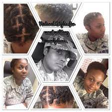 Here Are Some Ideas For Military Women That Would Like To Wear Their Short Afro Textured Natural Hair Dont Forget To Smile Natural Hair Styles Military Women