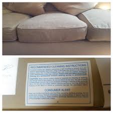 Many types of microfiber fabrics cannot get wet or a watermark will remain. How To Deep Clean Microfiber Couch Fabric With Cleaning Code S Cleaningtips