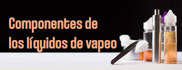 Composición de los líquidos para vapear