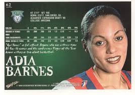 1999 Hoops WNBA #62 Adia Barnes RC Minnesota Lynx at Amazon's Sports  Collectibles Store