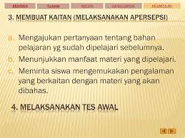 Kegiatan belajar 1 kegiatan pendahuluan dalam pembelajaran terpadu a. Prosedur Umum Pembelajaran Terpadu Ppt Download