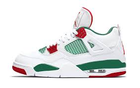 Air Jordan 4 NRG White Gorge Green Varsity Red Releasing In 2019 ...