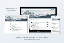 Twitter Social Media Template Pack Social Media Template Social Media Twitter Template