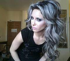 Platinum Highlights Dark Hair With Highlights Gray Hair Highlights Grey Hair Color
