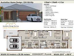 Mark mathis is the co owner of house plan gallery one of the nations top home design firms. 223 M2 Or 2400 Sq Foot Australian 4 Bedroom House Plan Etsy In 2021 House Plans Australia Narrow Lot House Plans Narrow House Plans