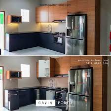 Pengerjaan kitchenset hpl di rumah ibu gunawan araya malang, pengerjaan kitchen set warna natural dengan kombinasi warna orange menciptakan kesan kitchen set yang luas dan segar ditambah dengan penggunaan top table granit. Kitchen Set Grey Best Pan Set For Cooking