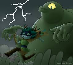 Watch grass finn defeat the grassy wizard, marceline and. Huntress Wizard Vs Mega Frog By Neptunianavenger On Deviantart