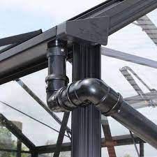 It is a personal preference, but you will probably have to. Halls Qube Black Greenhouse Guttering Pack Diy At B Q