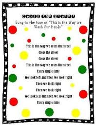Crossing The Street Preschool Song Free Preschool Songs Street Safety Lesson Plans For Toddlers