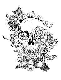Here is a coloring page with two roses for coloring. Rose Coloring Pages For Adults