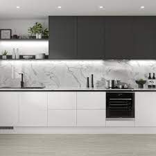 Whether you want inspiration for planning gray and white kitchens or are building designer gray and white kitchens from scratch, houzz has 458 pictures from the best designers, decorators, and architects in the country, including axis architects and tobi brockway interiors inc. Fitted Kitchens Kitchen Room Design Modern Kitchen Design Modern Grey Kitchen